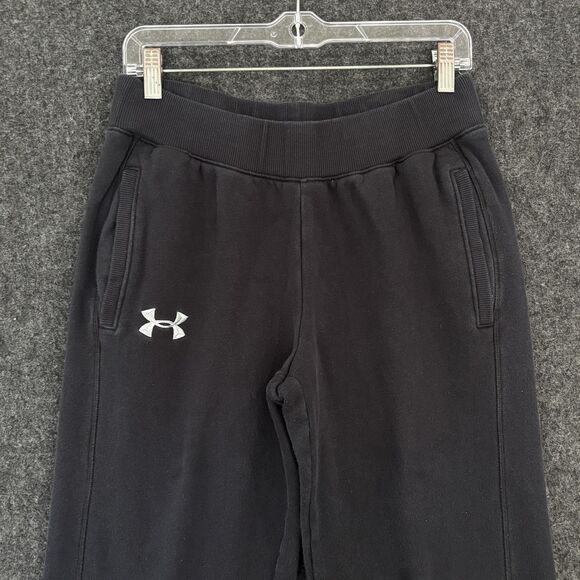 Under Armour Storm Pants Women's Medium Black Charged Cotton ColdGear Fleece - Picture 2 of 13